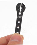 Metal Steering Arm Kit For RC Airplanes, Red Linkage Rod Upgrade For Remote Control Aircraft, Black 25T Steering Arm Piece