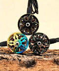 Three 2207 Brushless FPV Motor For 5 Inch Drones, 1960KV High Power RC Quad Motors showcased on a wooden surface.