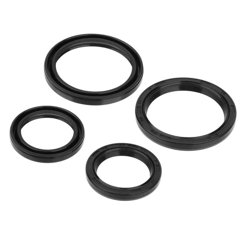 Beefed Up Swing Arm Bearing Seal And Bushing Kit For Dirt Bikes Fits RM125 RM250 RMZ250 RMZ450 RMX450Z DRZ400 2000-2023 OEM 61252-37F00 61252-37F01 61252-36E00 Replacement black seals