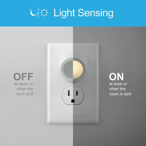 Rotating Plug In Night Light Two Pack With Dusk To Dawn Sensor For Bedroom Hallway Stairs Bathroom Dorm Room Home Decor Go To Apartment Essentials Ambient LED Lighting Long Life Energy Saving