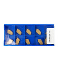 GTN-3 SP300 Grooving Carbide Inserts 10 Piece For CNC Lathe SPB326 332 displayed in blue box, CVD yellow coating
