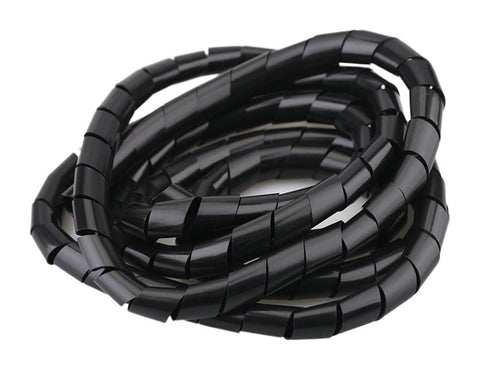 Spiral Cable Wrap Sleeve 3 Meter Protective Sleeving Tube For 3 4 5 6 8 10mm Cables Flame Retardant Cord Organizer Durable Wire Management Sleeve