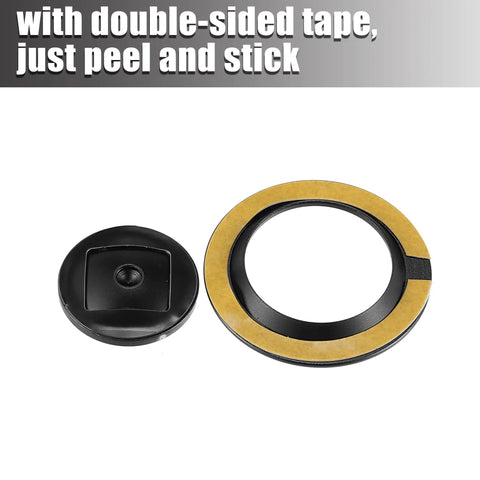 Aluminum Push Start Button Cover Kit One Click Trim Sticker for Range Rover Discovery Sport Velar Evoque and Land Rover