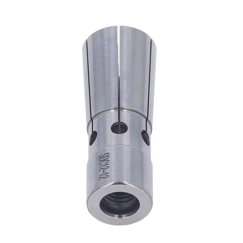 Heavy Duty Back Pull Collet Chuck For CNC Milling And Lathe Machines High Speed Steel Hardened Design shown from front angle.