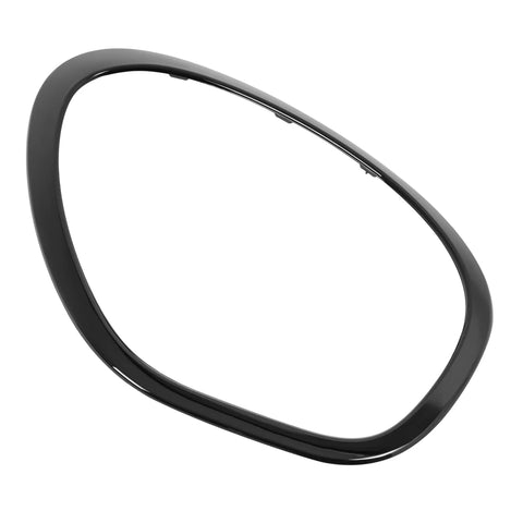 Right Headlight Bezel for 2011 2016 Mini Cooper Countryman and 2013 2016 Paceman, Gloss Black Front Headlamp Door Trim Replacement, Premium ABS Plastic Passenger Side, MC2507102 Compatible, Easy Install
