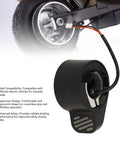 Electric Scooter Finger Throttle Replacement With Abs Thumb Accelerator For 130X Model Slip Grip Design viewed from the side