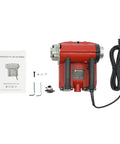 4580W Electric Wall Planing Machine Pure Copper Motor with accessories and manual for smooth surface preparation.
