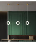 Modern s for Dining Room Decoration Interior for Home Lights for Kitchen Table Light Nordic Style LED Pendant Lights, Gold, 30 cm.