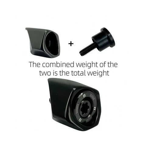 Premium Adjustable Tungsten Golf Driver Weights Custom M4 Thread Spin And Trajectory Control Screws, showing weight plug and screw.