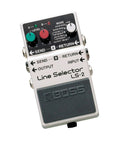 Line Selector And Power Supply Pedal For Guitars Quick Switch Between Stacks Of Amps And Effects Manage Two Line Loops