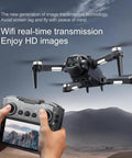 Camera Drone With 5.6 Inch HD Screen Remote, Brushless Motor Power, Ultra Lightweight Under 250g Foldable Pro Quadcopter flying