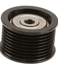 Heavy Duty Serpentine Belt Idler Pulley Tensioner Fits Toyota Tundra Sequoia 2007 To 2022 V6 V8 Engines Rock Solid Upgrade For Smooth Ride And Reliable Performance Keeping Your Truck Runnin Tough On The Road Everyday No Fail, black metal pulley