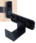 Anti-Theft Doorbell Mounting Bracket Kit for video doorbell installation on wooden door, heavy-duty metal and plastic components