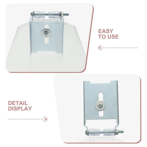 2 Pack Bench Guard Eye Shield Replacements With Screws Included For Safer Projects And Pro Grade Enhanced Protection Fits Most Benches Heavy Duty Shield Attachments For Quick Install, featuring detail and easy use display.