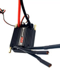Waterproof Brushless ESC For RC Boats And Model Ships With 120A Rating 5V 5A BEC XT90 4mm Banana Plug Connector, top view