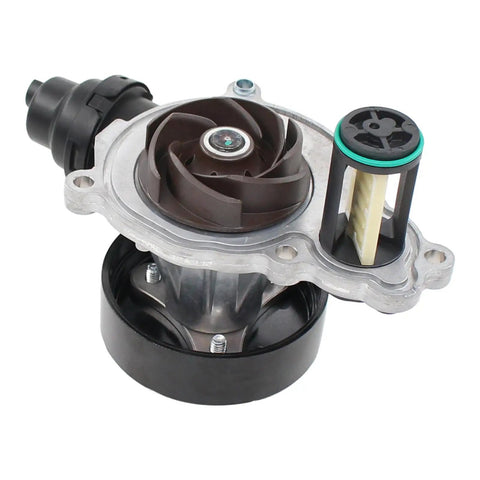 Engine Coolant Water Pump For BMW 230i 320i 330i 430i 530i 2.0L Turbo Models 2017 To 2021, detailed view showing turbine design.
