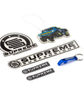 Heavy Duty Front Leveling Lift Kit For 1986 1995 Toyota IFS Pickup And 1993 1998 Toyota IFS T100 2WD 2.5 Inch T6 Billet Aluminum stickers and keychain