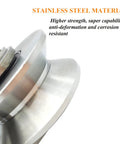 Close-up of V Groove Wheel Heavy Duty Stainless Steel Caster With Bracket For Sliding Gates Rolling Gates Inverted Track And Industrial Machines High Load Capacity And Corrosion Resistant Design.