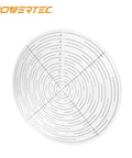 10 Inch Circle Center Finder Tool For Irregular Shapes, Acrylic compass with measurement markings.