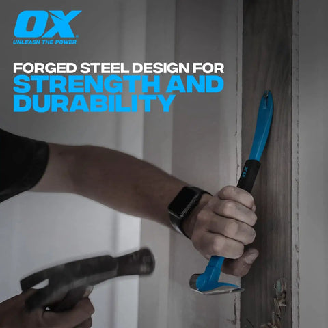 Using 10 Inch Cat Paw Pry Bar Nail Puller With Hammer Head And Rubber Grip Forged Steel Beveled Claws Crowbar for demolition