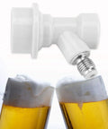 Ball Lock Liquid Disconnect Kit For Homebrew Kegs, white gas inlet, 1/4 MFL thread, with beers.