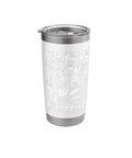 I Will Be In My Office Funny Kitchen Chef Insulated Stainless Steel Travel Tumbler, double-wall BPA-free with easy-grip lid.