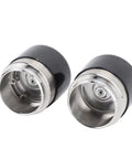 2 Pack 1.781 Inch Trailer Wheel Bearing Protector Caps Stainless Steel Heavy Duty Dual Action Water Out Grease Retention Easy Install