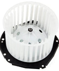 HVAC Heater Blower Motor Replacement For Chevy GMC Cadillac Buick 1982 1996 Compatible With Astro Suburban Camaro C1500 C2500 C3500 K1500 K2500 K3500 Trucks Plug In Ready Durable Quiet Performance white blower wheel and black housing