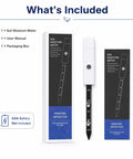 Easy Soil Moisture Meter For Indoor And Outdoor Plants, 3 Color Light Indicator, One Button Soil Tester Probe For Houseplants, Succulents, Garden, Potted Plants, Quick Read For A Healthy Green Thumb, with box and manual