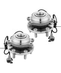 Pair Of Front Wheel Hub Bearing Assemblies Replacement For 2005-2015 Nissan Xterra 4WD, Also Fits 2005-2019 Nissan Frontier 4WD