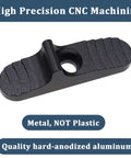 Enhanced Slide Safety System For Mossberg Shotguns 500 590 835 930 935 Shockwave, beefed-up aluminum, black finish