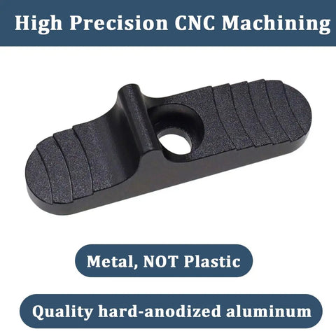 Enhanced Slide Safety System For Mossberg Shotguns 500 590 835 930 935 Shockwave, beefed-up aluminum, black finish