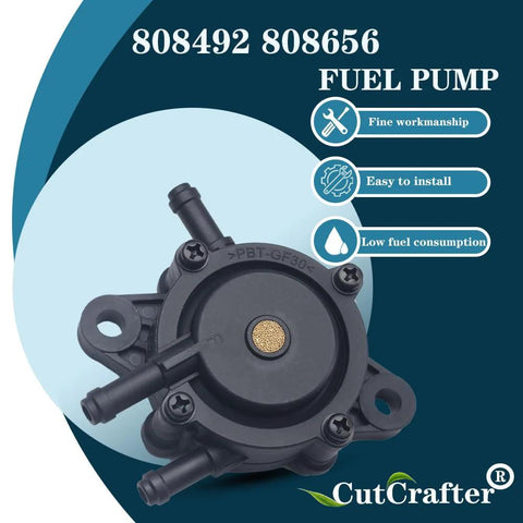 Fuel Pump 808492 808656 For Kohler 17HP 25HP Engines Plug And Play Compatible With Briggs Stratton Honda durable design