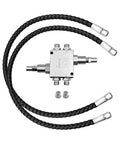 Cushion Valve Kit For Small Excavators With One Quarter Inch Hoses And M14 Thread For Easy Install Complete Swivel Motor Assembly