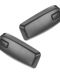 Ford Liftgate Window Glass Hinge Pair for Rear Hatch Fits Left and Right Sides Easy Install Replacement for Ford Vehicles Durable Aluminum Construction and Secure Glass Support, black pair