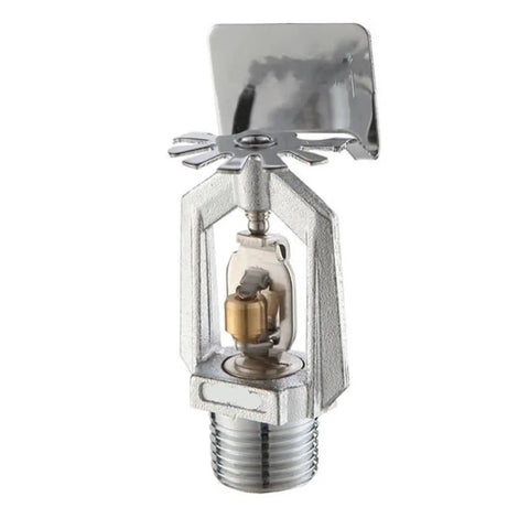 Five Pack Dn15 Outdoor Fire Sprinkler Heads With 72 Celsius Heat Activation and Antifreeze Fusible Alloy, metallic design.