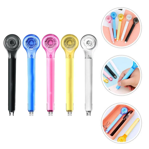 Smooth As Butter Pen Style Correction Tape Rollers With Zero Stink And Zero Drama Glide For Fast Edits colorful assortment.