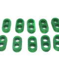 Awesome 10-Piece Two-Way Weather Pack Male And Female Connector Harness Kit For Super Stable Wiring With High Reliability And Easy Install No Docs Needed Just Snap It In And Go. green rubber connector seals, 10-piece set