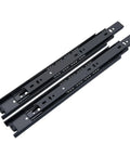 Three-Section Drawer Slide Rail Kit for Cabinets Silent Glide 20 Inch Track System 2 Pieces Easy Install Full Extension