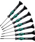 Kraftform Micro Precision Screwdriver Set 7-Piece Slotted And Phillips With PH 00-01 Bits Pro-Grade Micro Drivers For Small Electronics