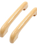 10 Pack Wood Cabinet Pulls Handles 4.92 Inch Overall Length 0.98 Inch Height 3.78 Inch Center to Center 96mm for Kitchen Drawers Doors Dresser