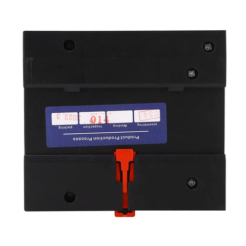 Automatic Transfer Switch 2 Pole AC 110V 100A Power Transfer Switch For Generator Changeover DIN Rail Mounted Electrical Selector front view