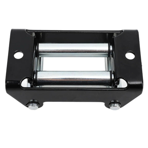 Beefy 2000Lb Winch Roller Fairlead For Off Road Trucks ATV UTV Electric Winch Cable Guide Roller With Rock Solid Stability And Shockproof Performance Built With Tough Steel, front view