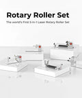 5 in 1 Rotary Roller Engraving Kit for Cylindrical Objects Adjustable 180 Degree Clamp Perfect for Wine Glasses Jewelry Rings