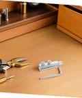 Heavy Duty 2Pc Stainless Steel Broken Valve Screw Extractor Kit Perfect For Pulling Stripped Threads And Removing Messy Plumbing Fixtures Fast Without Stress, with Allen key