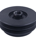 Beefy Five Inch Pulley Set With Two Pulleys And One Half Inch V Belt For Three Quarter Inch Shaft Works With Honda GX160 GX200 Engines