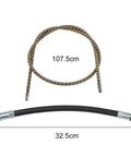 Replacement Drive Shaft For Drywall Sanders 7800 Types 1 To 5, 7801 Type 1, And 259385 Type 2, displaying dimensions