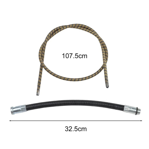 Replacement Drive Shaft For Drywall Sanders 7800 Types 1 To 5, 7801 Type 1, And 259385 Type 2, displaying dimensions