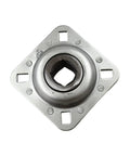 Heavy Duty 1-1/8 Inch Square Bore Disc Harrow Flange Bearing Unit Replacement For FlexKing Kewanee Sunflower Unverferth Discs Replaces FD209R