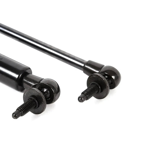 Close-up of metal ends on rear hatch liftgate supports for Jeep Grand Cherokee 1999 2000 2001 2002 2003 2004 Pack Of 2